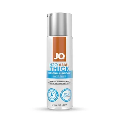 jo h2o anal thick water based personal lubricant 60ml