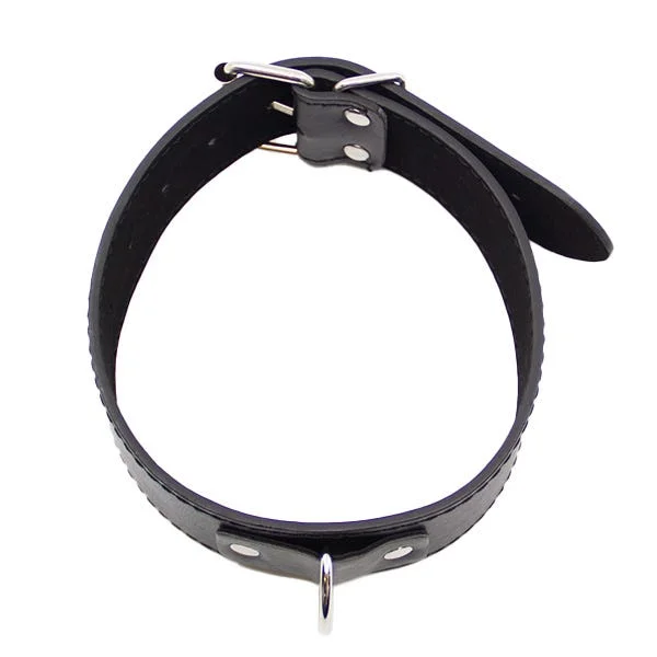 Love In Leather Faux Leather Unlined Collar and Lead