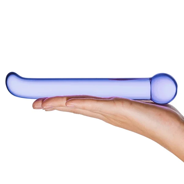 Glas 6.75 Inch G-Spot Tickler Glass Dildo — image 3 of 4