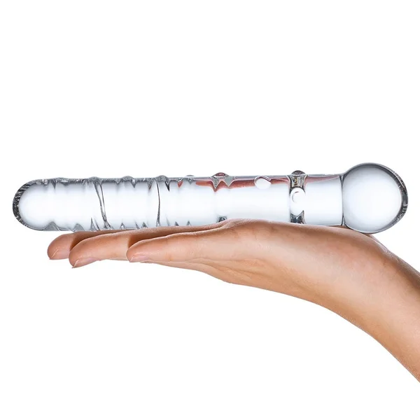 Glas 7 Inch Callisto Clear Glass Dildo — image 3 of 4