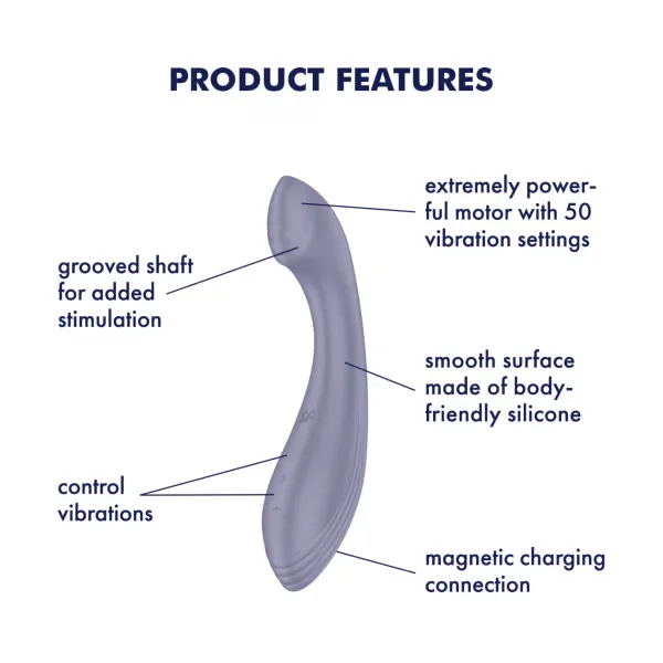 Satisfyer G-Force G-Spot Rechargeable Vibrator — image 4 of 6