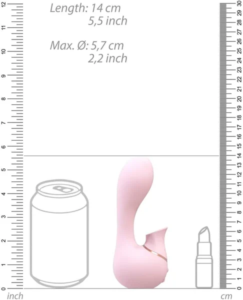 Shots Irresistible Mystical Rechargeable Dual Vibrator & Clitoral Stimulator — image 5 of 7