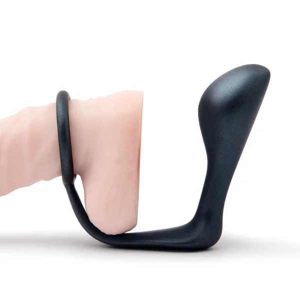 b-Vibe Butties Ringer Cock Ring and Plug — image 3 of 3