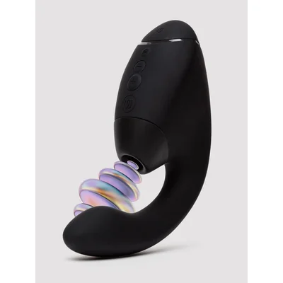 womanizer next duo 3d black g spot and clitoral suction stimulator