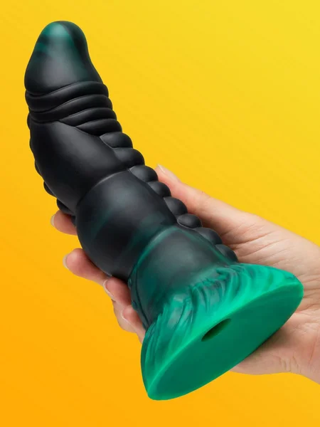 Doc Johnson Fantasy Green Serpent Dildo — image 3 of 6