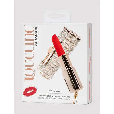 loveline angel lipstick vibrator 5 piece