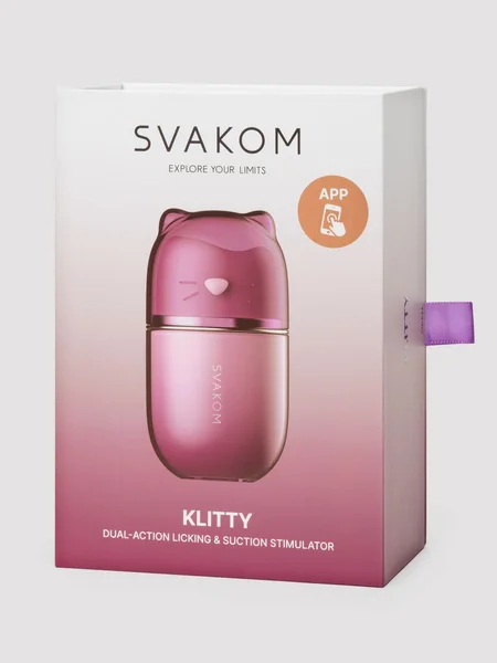 Svakom Hello Klitty App Controlled Licking Clitoral Stimulator with Suction — image 2 of 9