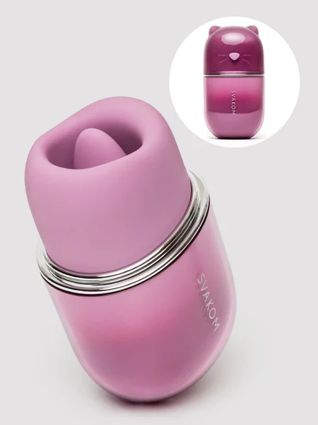 Svakom Hello Klitty App Controlled Licking Clitoral Stimulator with Suction — image 3 of 9