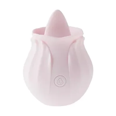 raunchy rose tongue vibrator
