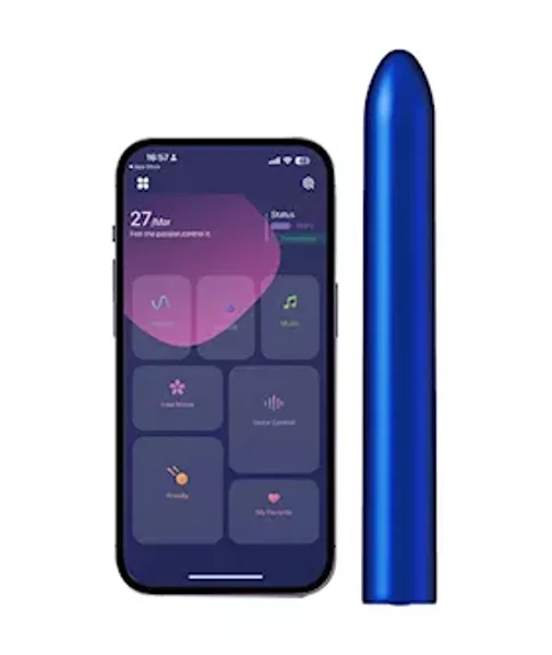 Metal Rocket Vibrator With App Control — image 3 of 6