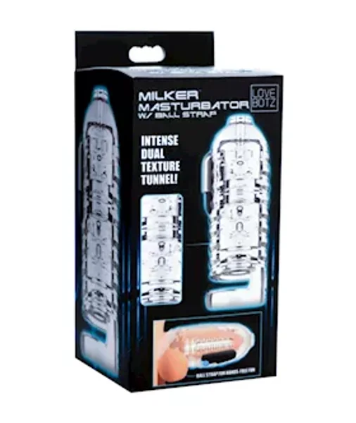 Lovebotz Milker Masturbator With Ball Strap — image 2 of 6