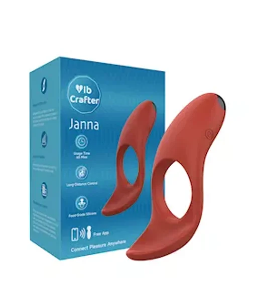 Janna Vibrating Cock Ring With App Control — image 3 of 4