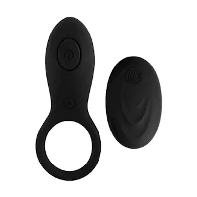 pleasure luxury remote control silicone cock ring