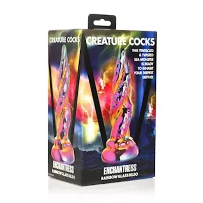 creature cock enchantress rainbow glass