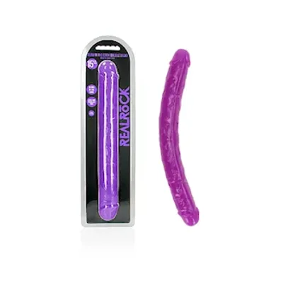 realrock glow double dildo 15 inch