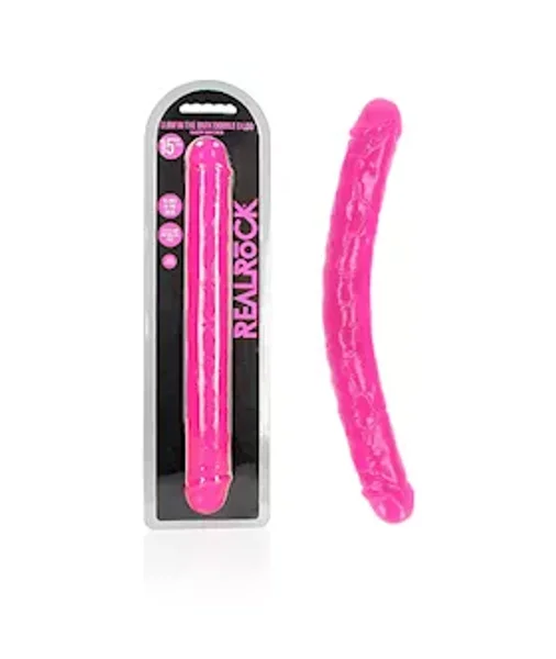 Realrock Glow Double Dildo 15 Inch — image 2 of 2