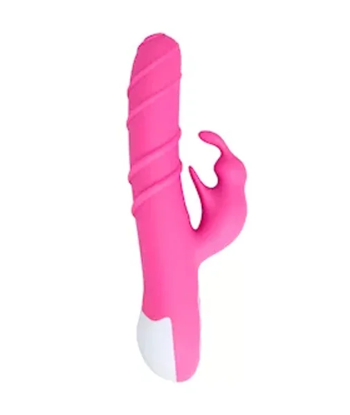 Screw Me Silicone Rabbit Vibrator — image 2 of 2