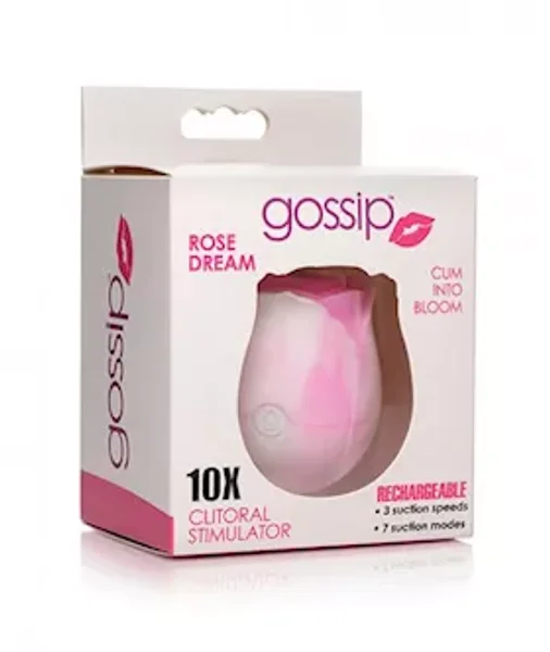 Gossip Rose 10x Silicone Clit Suction Stimulator — image 2 of 2