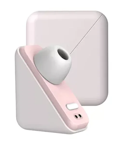 Pearlised Travel Suction Vibrator — image 2 of 4