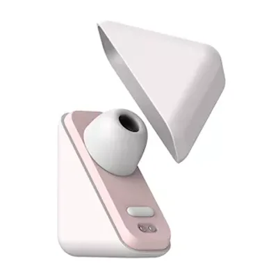 pearlised travel suction vibrator