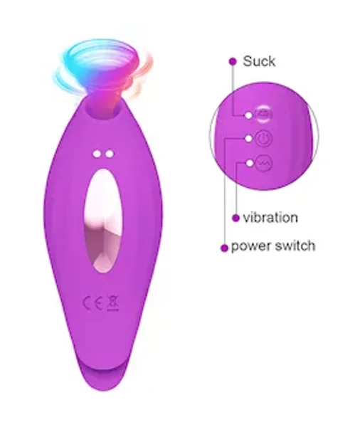 Sensual Storm Suction Vibrator — image 3 of 5