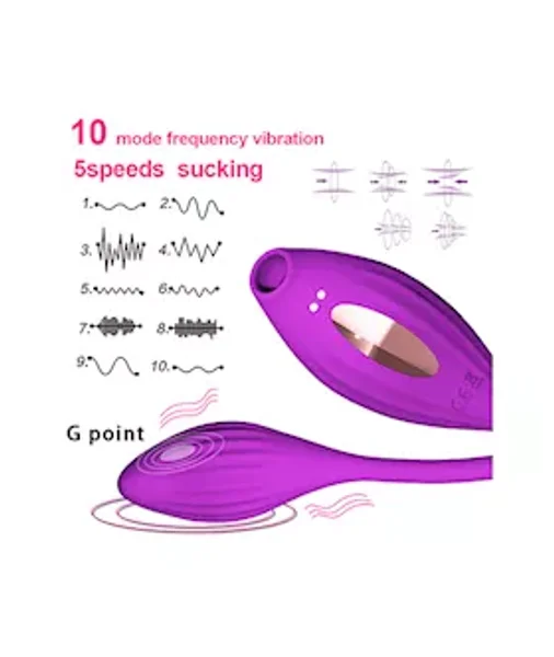 Tornado Sucking Vibrator With Egg Vibrator — image 3 of 4
