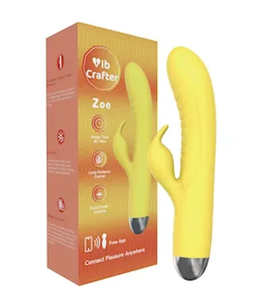 Zoe Swinging Rabbit Vibrator With App Control — image 3 of 4