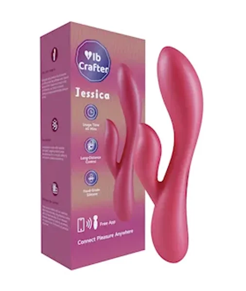 Jessica Silicone Rabbit Vibrator With App Control — image 2 of 3