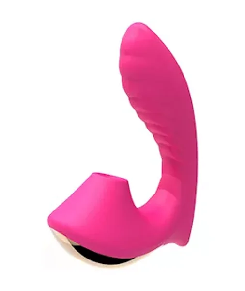 Slimline Bumpy Lover Suction Vibrator — image 2 of 6