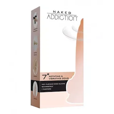 naked addiction rotating vibrating dong