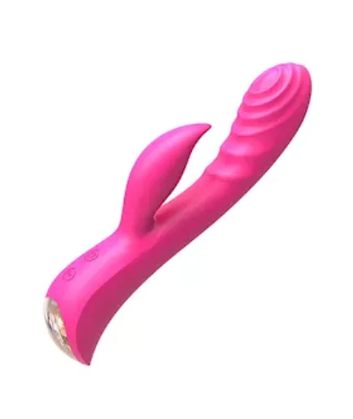 Slimline Ripple Passion Rabbit Vibrator — image 3 of 6