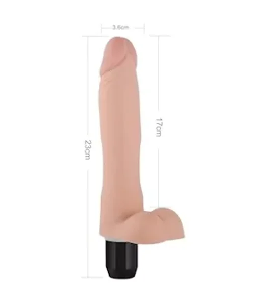 Rookie Extreme Soft Realistic Dildo Vibrator — image 5 of 5