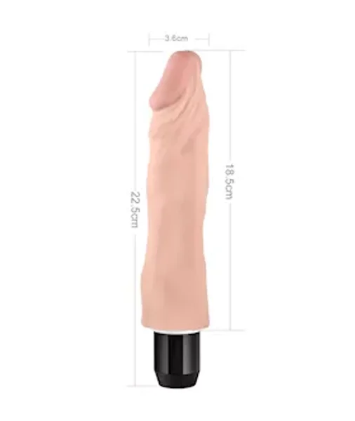Dominant Extreme Soft Realistic Dildo Vibrator — image 5 of 5