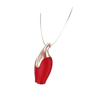 the pleasure company patina necklace vibrator