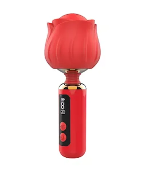 Rose Massage Wand Vibrator — image 3 of 5