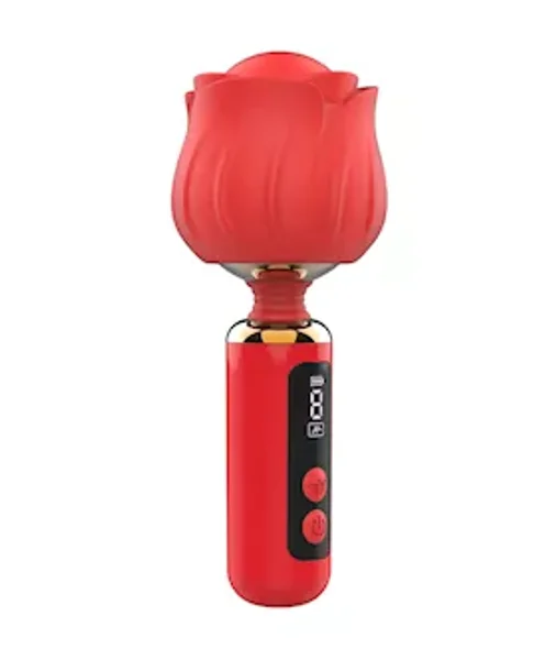 Rose Massage Wand Vibrator — image 2 of 5