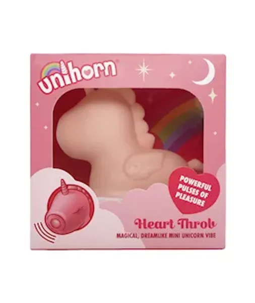 Unihorn Heart Throb Pulsing Clitoral Vibrator — image 2 of 8