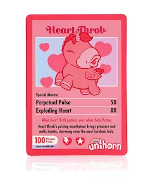 Unihorn Heart Throb Pulsing Clitoral Vibrator — image 4 of 8