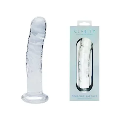 clarity glass seraphic rapture dildo