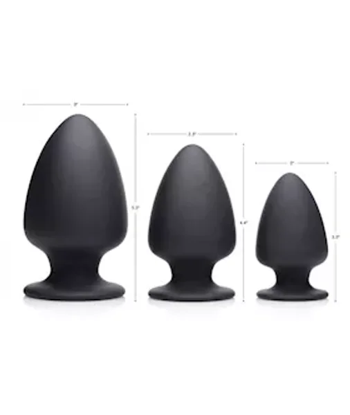 Squeezable Anal Plug - 3.5 Inch — image 3 of 3