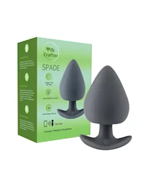 Spade Vibrating Butt Plug With App Control — image 3 of 4
