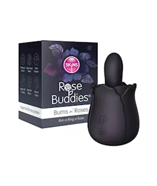 Rose Buddies Bums N' Roses Anal Vibrator — image 2 of 3