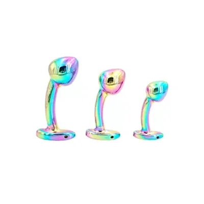 shiny shroom anal plug set