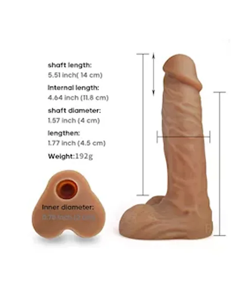 Ari Strap-on Penis Extension Sleeve — image 3 of 3