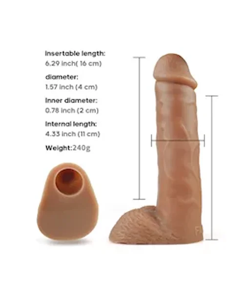 Kai Strap-on Penis Extension Sleeve — image 3 of 3