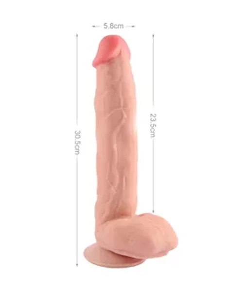 Maestro Sliding Skin Dual Layer Dildo — image 5 of 5