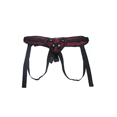 sensara lace up strap on harness