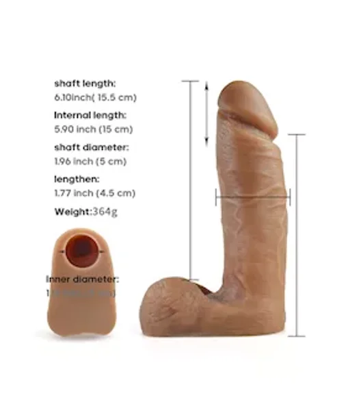 Emile Strap-on Penis Extension Sleeve — image 3 of 3