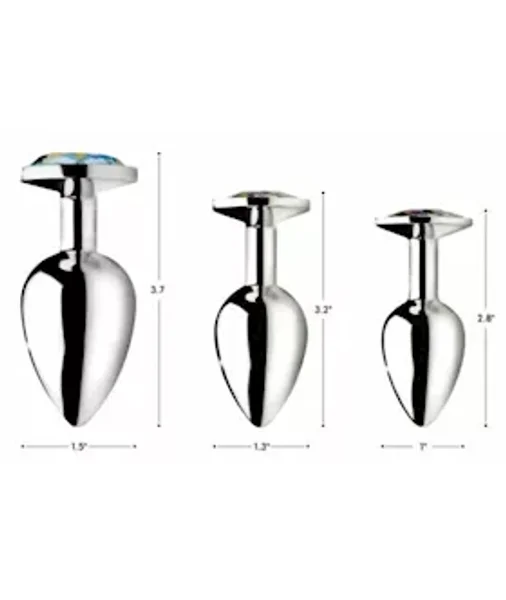 Prism Gem Anal Plug - 3.2 Inch — image 3 of 3