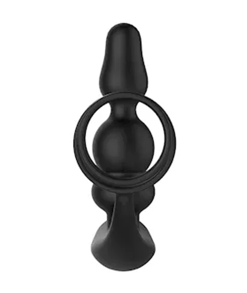 Remote Control Vibrating Anal Beads With Cock Ring — image 5 of 5